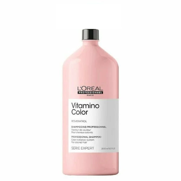 L'Oréal Professionnel Serie Expert Vitamino Color Shampoo 1500ml - Romylos All About Hair