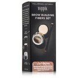 Toppik Σετ Ινών Πύκνωσης Φρυδιών Καστανό Ανοιχτό 2gr - Romylos All About Hair