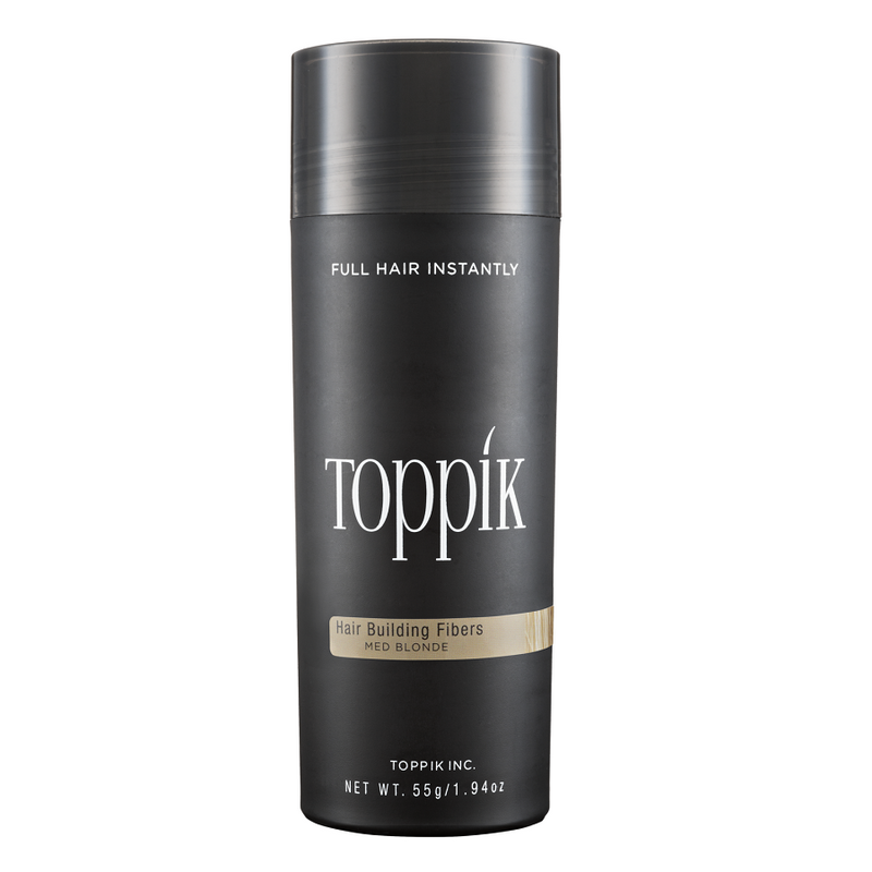 Toppik Hair Building Fibers Ξανθό/Medium Blonde 55gr - Romylos All About Hair