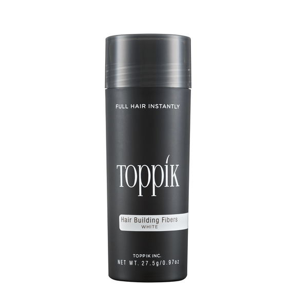 Toppik Hair Building Fibers Λευκό/White 27.5gr - Romylos All About Hair