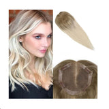 Topper-Τουπέ Φυσική Τρίχα Ombre No T6/613