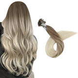 Extension Κερατίνης Σετ 20 Τούφες Φυσική Τρίχα Balayage No 8/60 - Romylos All About Hair