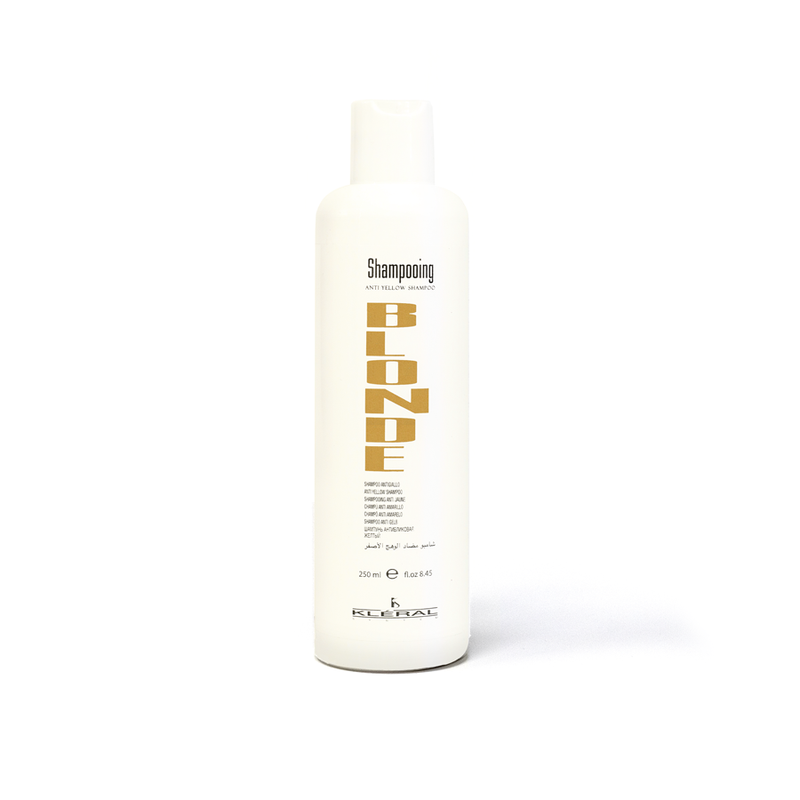 Kleral Blonde Anti-yellow Σαμπουάν για ξανθά μαλλιά 250ml - Romylos All About Hair