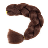 Πλεξούδες Κοτσιδάκια Ράστα Καστανό 33 - Romylos All About Hair