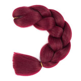 Πλεξούδες Κοτσιδάκια Ράστα Κόκκινο Σκούρο A19 - Romylos All About Hair