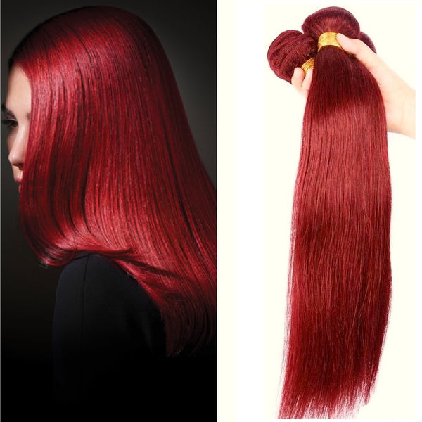 Τρέσα Μισή Φυσικά Μαλλιά Κόκκινο Βαθύ No 7RR - Romylos All About Hair