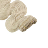 Τρέσα Σγουρή Φυσική Τρίχα Ξανθό Πλατινέ No 60 - Romylos All About Hair