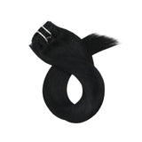 Τρέσα Με Κλιπ Φυσική Τρίχα Μαύρα No 1.0 - Romylos All About Hair