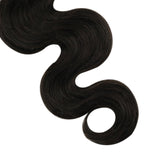 Τρέσα Σγουρή Φυσική Τρίχα Μαύρο Φυσικό Off Black No 1B - Romylos All About Hair