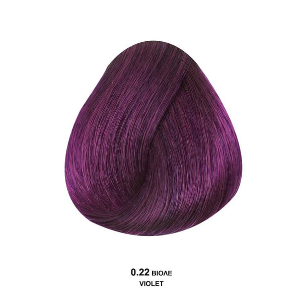 Bioshev Professional Hair Color Cream 0.22 Βιολέ 100ml