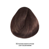 Bioshev Professional Hair Color Cream 5.3 Καστανό Ανοικτό Χρυσό 100ml