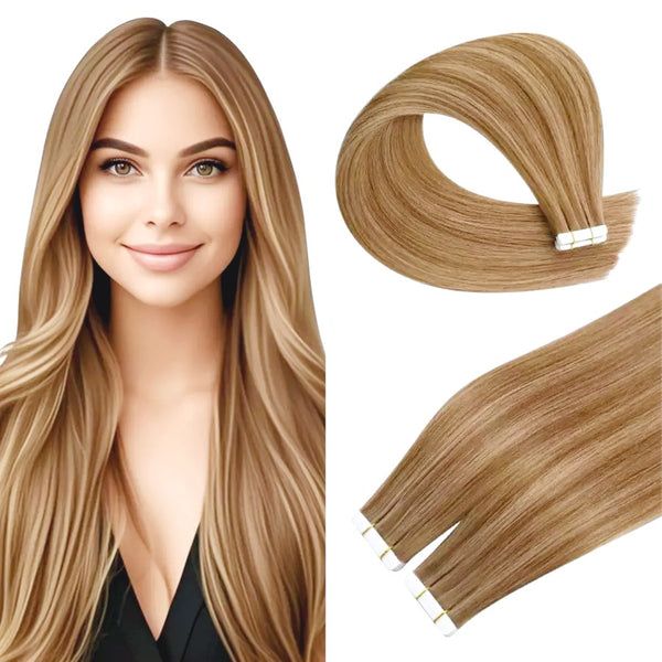 Tape Extension Φυσική Τρίχα Remy Ανταύγειες No 16P22