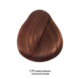 Bioshev Professional Hair Color Cream Ammonia Free 7.77 Ξανθό Σοκολατί 100ml