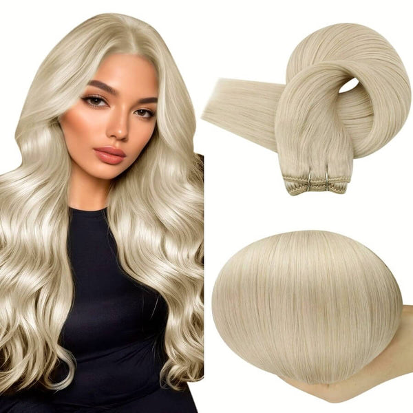 Τρέσα Φυσική Τρίχα 70cm Silver