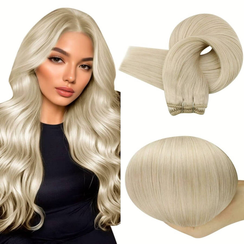 Τρέσα Φυσική Τρίχα 70cm Silver