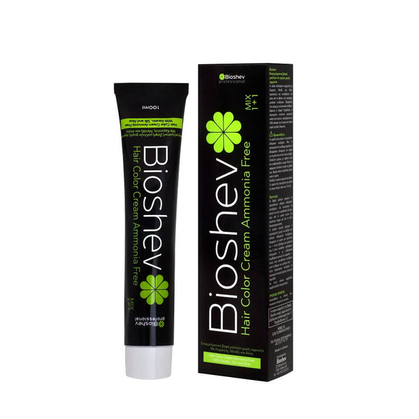 Bioshev Professional Hair Color Cream Ammonia Free 7.1 Ξανθό Σαντρέ 100ml