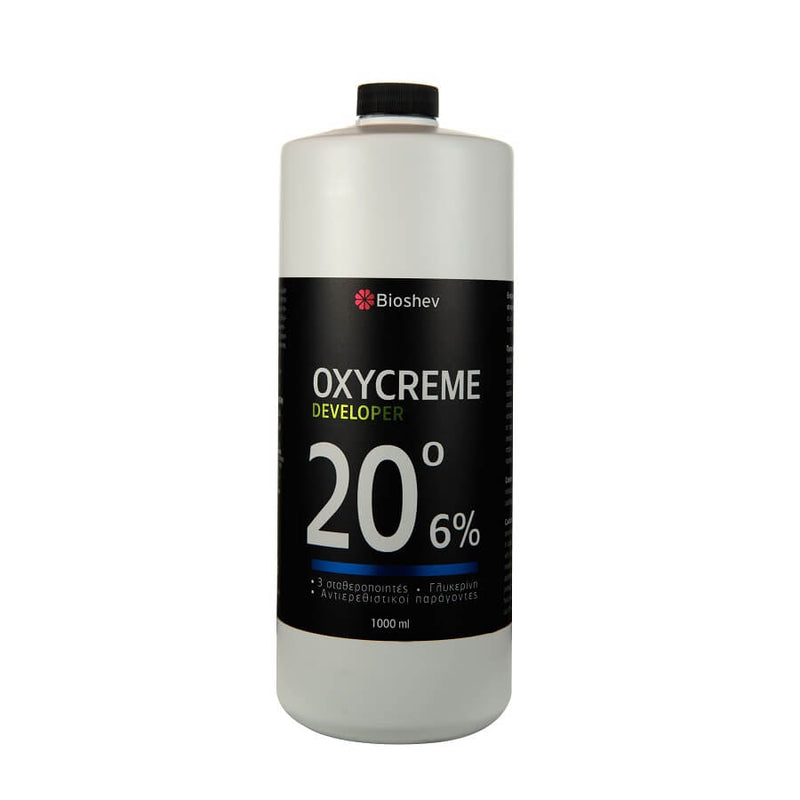 Bioshev Professional Oxycreme Developer 6% 20vol 1000ml