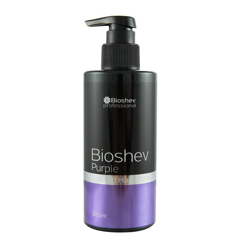 Bioshev Professional Purple Mask With Silk & Keratin 300ml