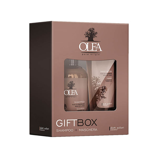 Dott. Solari Olea Pure Origin Gift Box Σετ Περιποίησης Μαλλιών με Σαμπουάν 250ml και Μάσκα 200ml