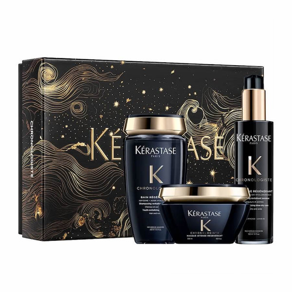 Kérastase Chronologiste Limited Edition Gift Box (Bain Régénérant 250ml, Masque Intense Régénérant 200ml & Thermique Régénérant 150ml)