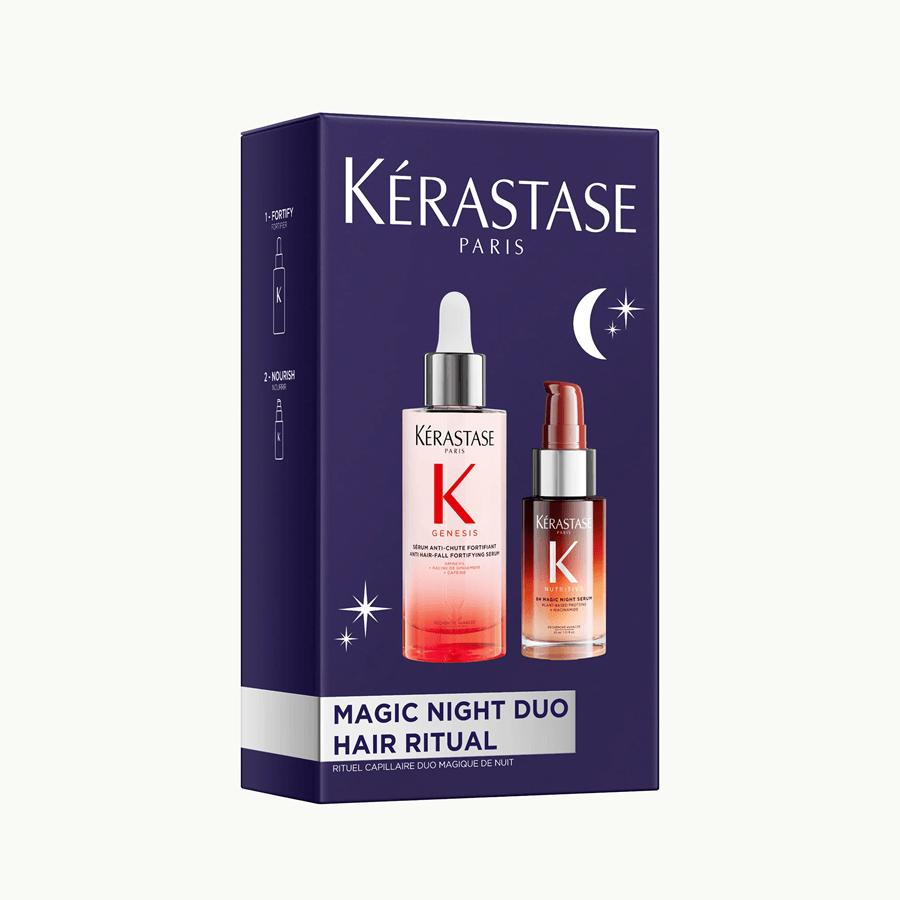 Kérastase Limited Edition Magic Night Duo Set(Genesis Serum Anti-Chute Fortifiant 90ml & Nutritive 8H Magic Night Serum 30ml)