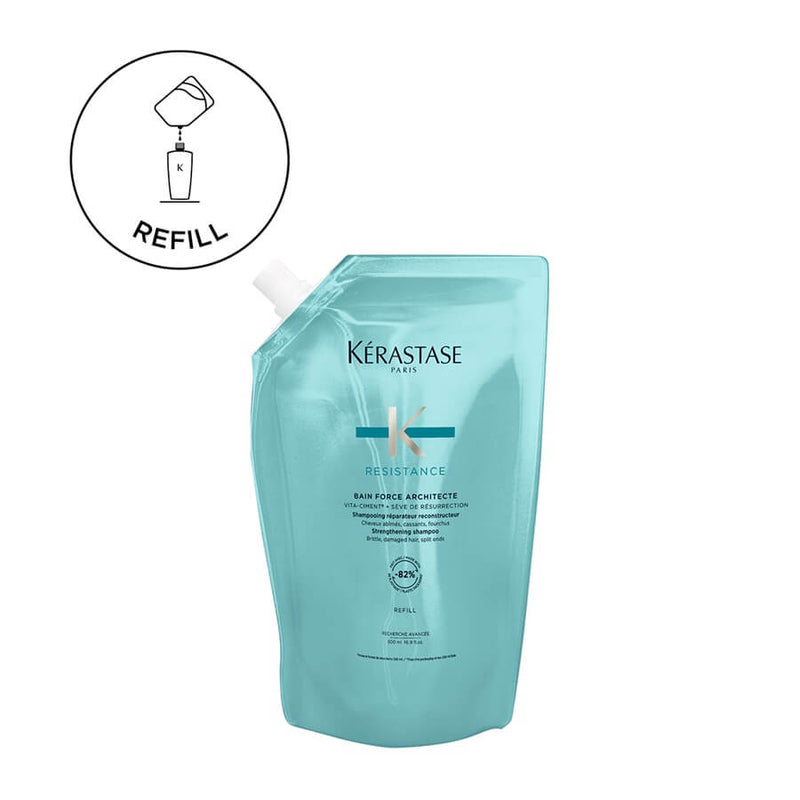 Kérastase Refill Résistance Bain Force Architecte Shampoo 500ml