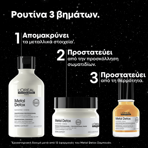 L’Oréal Professionnel Metal Detox Limited Edition Trio Gift Set