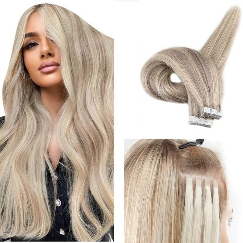 Mini Tape Extension Φυσική Τρίχα Remy Balayage No 18/613