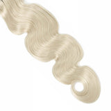 Micro Nano Ring Hair Extensions Σγουρά Φυσική Τρίχα Πλατινέ No 60