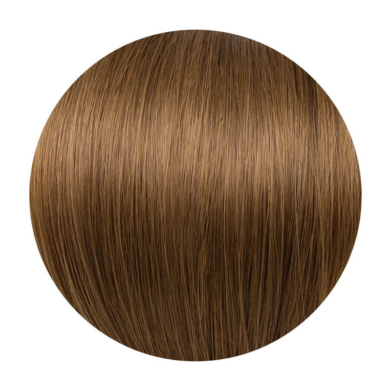 Seamless1 Micro Ring (i-tip) Hair Extensions Φυσική Τρίχα Remy Caramel