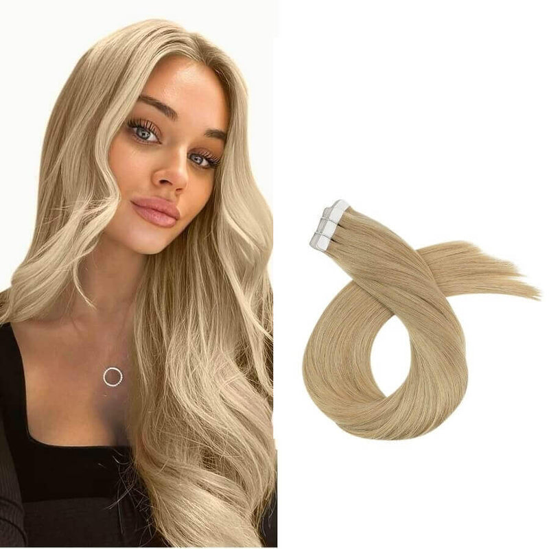 Tape Extension Φυσική Τρίχα Remy Ξανθό No 18