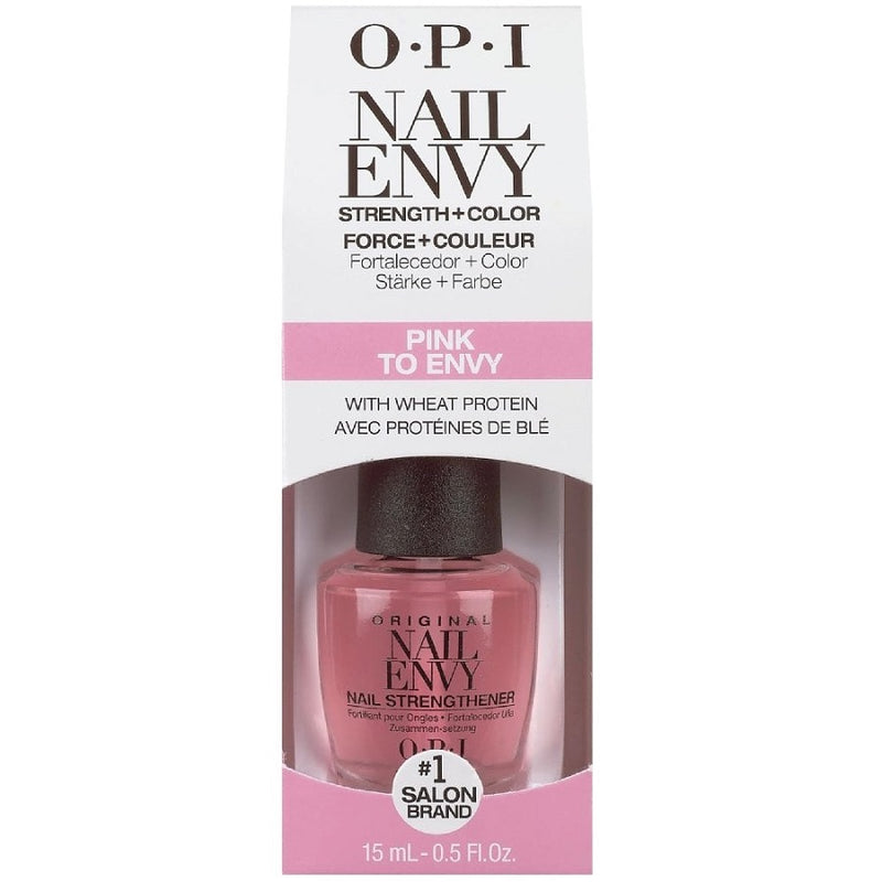 OPI Nail Envy Strength & Color Pink To Envy 15ml - Romylos All About Hair