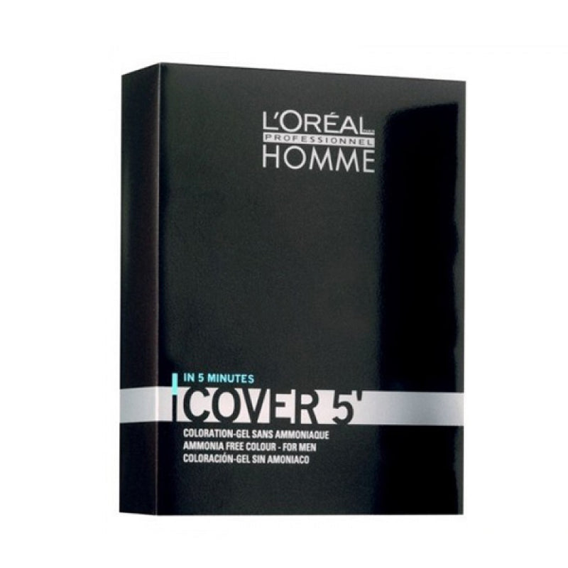 L'Oreal Professionnel Homme Cover 5' Νο3 Kαστανό Σκούρο 3x50ml - Romylos All About Hair