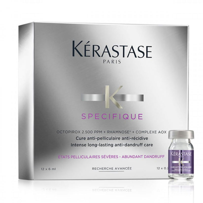 Kérastase Specifique Abundant Dandruff αμπούλες 12x6ml - Romylos All About Hair