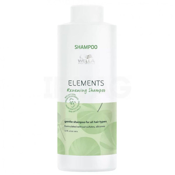 Wella Professionals Elements Renewing Shampoo 1000ml - Romylos All About Hair