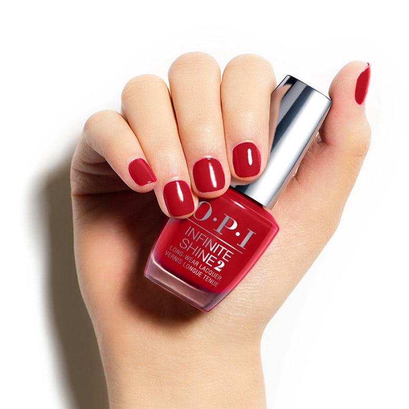 OPI Infinite Shine Big Apple Red ISLN25 15ml - Romylos All About Hair
