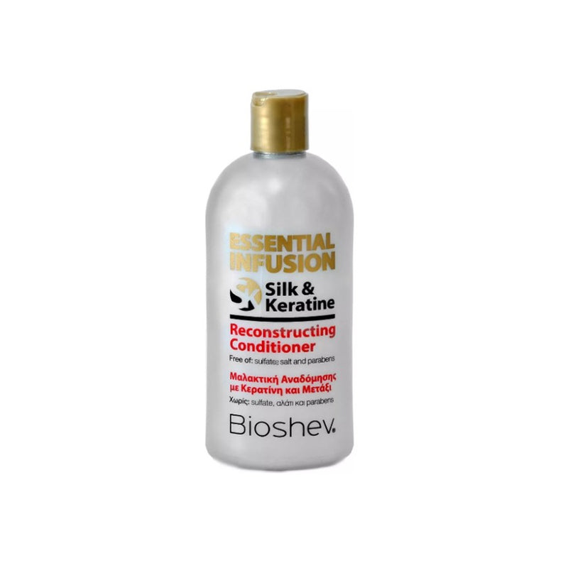 Bioshev Professional Silk & Keratine Reconstructing Conditioner 500ml - Romylos All About Hair