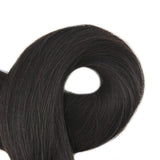 Extension Κερατίνης Σετ 20 Τούφες Φυσική Τρίχα Μαύρο Φυσικό Off Black No 1B - Romylos All About Hair