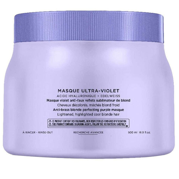 Kérastase Blond Absolu Masque Ultra-Violet 500ml - Romylos All About Hair