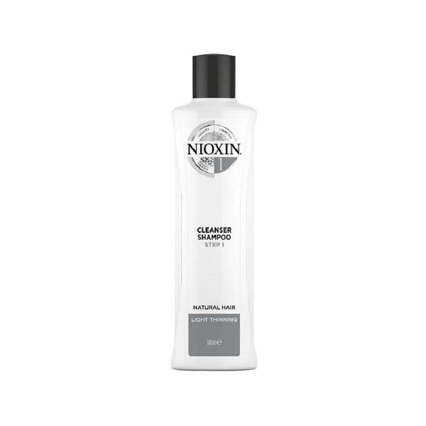 Nioxin Cleanser Shampoo Σύστημα 1 300ml - Romylos All About Hair