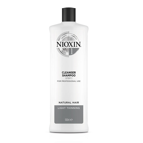 Nioxin Cleanser Shampoo Σύστημα 1 1000ml - Romylos All About Hair