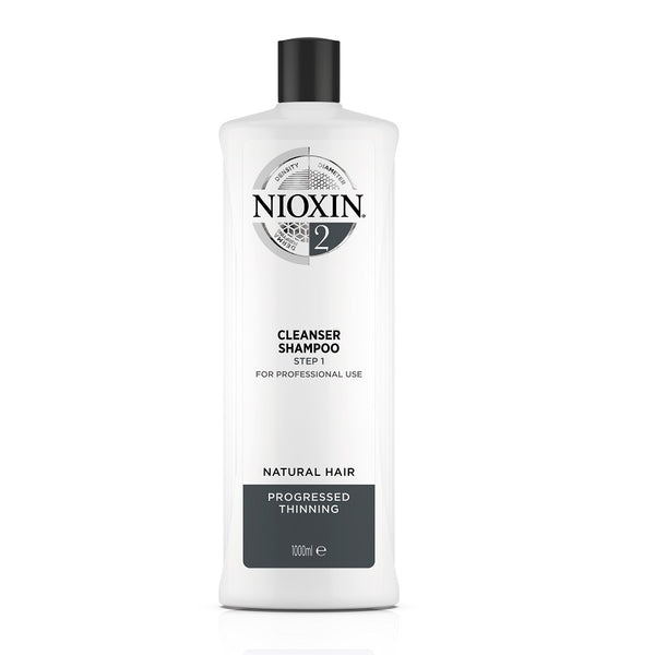 Nioxin Cleanser Shampoo Σύστημα 2 1000ml - Romylos All About Hair