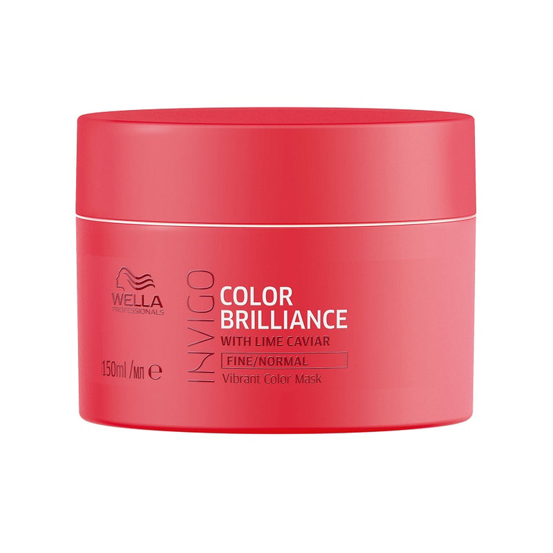 Wella Professionnals Invigo Color Brilliance Vibrant Color Mask Fine 150ml - Romylos All About Hair