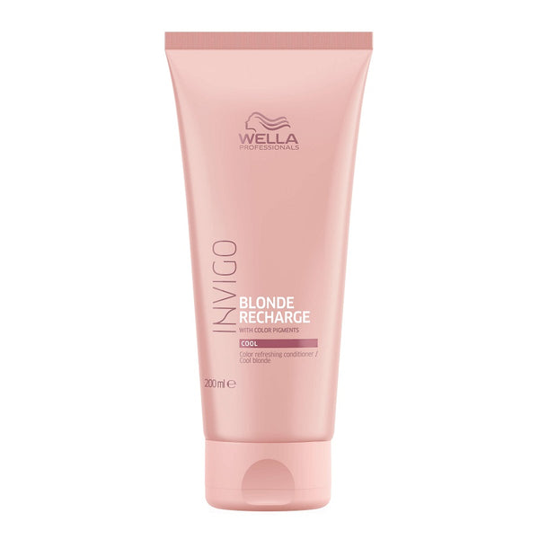 Wella Professionals Invigo Blonde Recharge Cool Blonde Conditioner 200ml - Romylos All About Hair