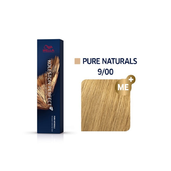 Wella Koleston Perfect ME+ Pure Naturals 9/00 Ξανθό Πολύ Ανοιχτό Έντονο Φυσικό 60ml - Romylos All About Hair