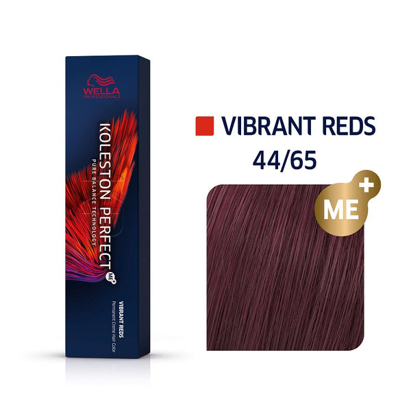 Wella Koleston Perfect ME+ Vibrant Reds 44/65 Έντονο Καστανό Βιολέ Μαονί 60ml - Romylos All About Hair