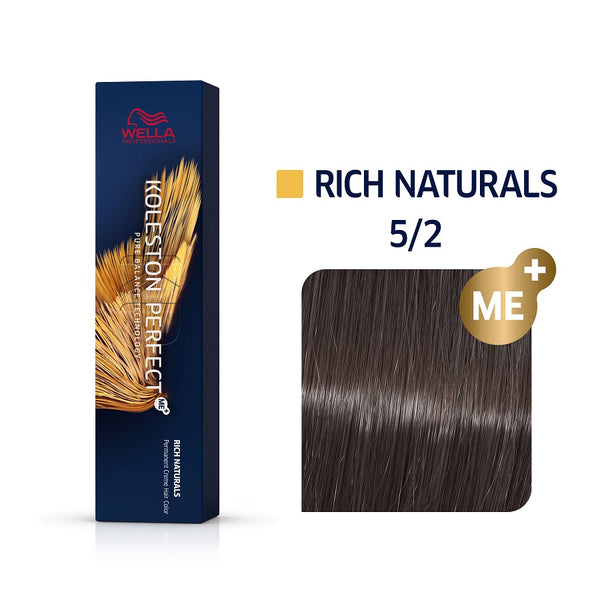 Wella Koleston Perfect ME+ Rich Naturals 5/2 Καστανό Ανοιχτό Ματ 60ml - Romylos All About Hair