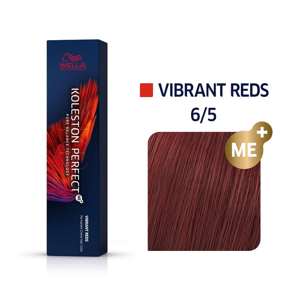 Wella Koleston Perfect ME+ Vibrant Reds 6/5 Ξανθό Σκούρο Μαονί 60ml - Romylos All About Hair