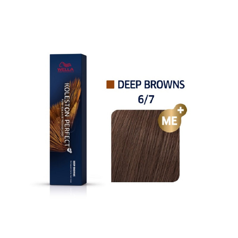 Wella Koleston Perfect ME+ Deep Browns 6/7 Ξανθό Σκούρο Καφέ 60ml - Romylos All About Hair