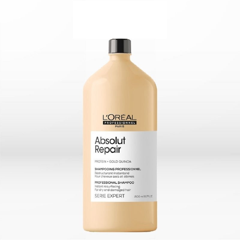 L'Oréal Professionnel Absolut Repair Gold Quinoa Shampoo 1500ml - Romylos All About Hair